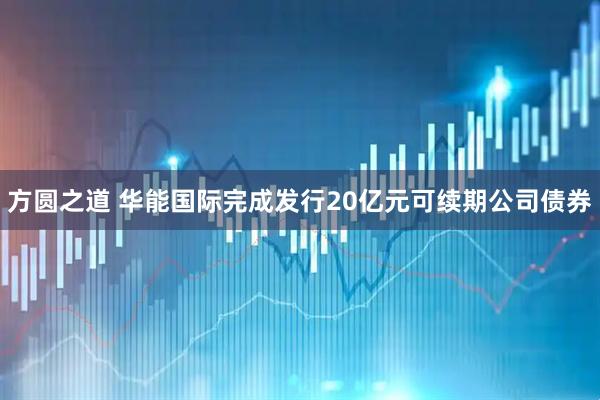 方圆之道 华能国际完成发行20亿元可续期公司债券